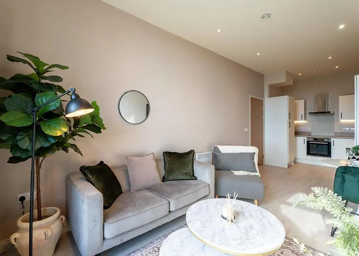 Apartment Contemporary 1-bedroom Apartment, Includes Sofa Bed